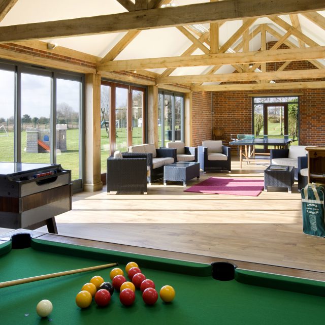 Games Room - Lower Wood Farm Norfolk